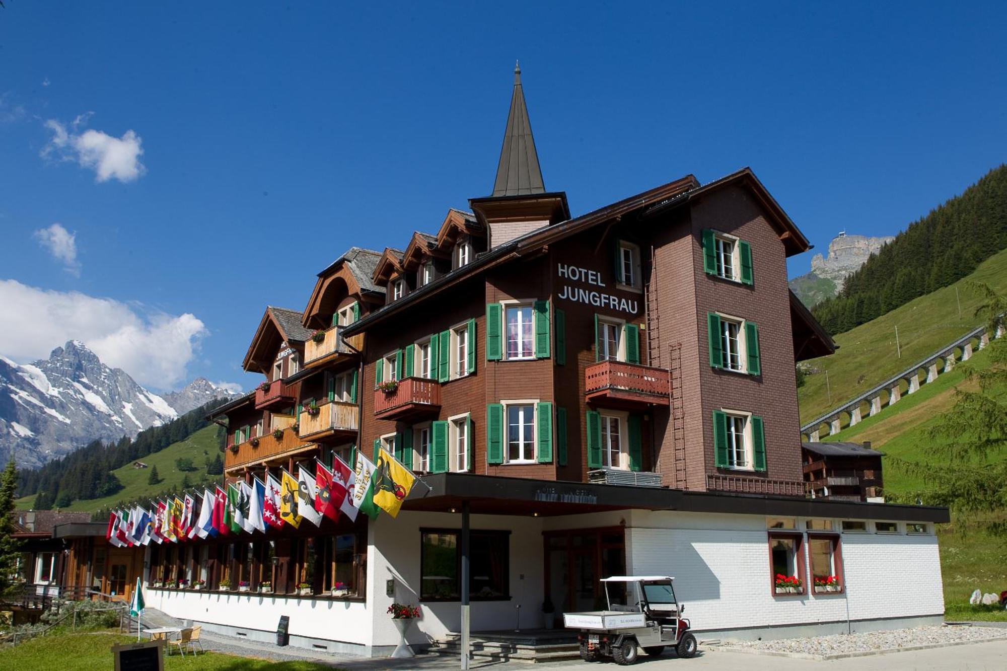 Hotel Jungfrau Muerren Esterno foto