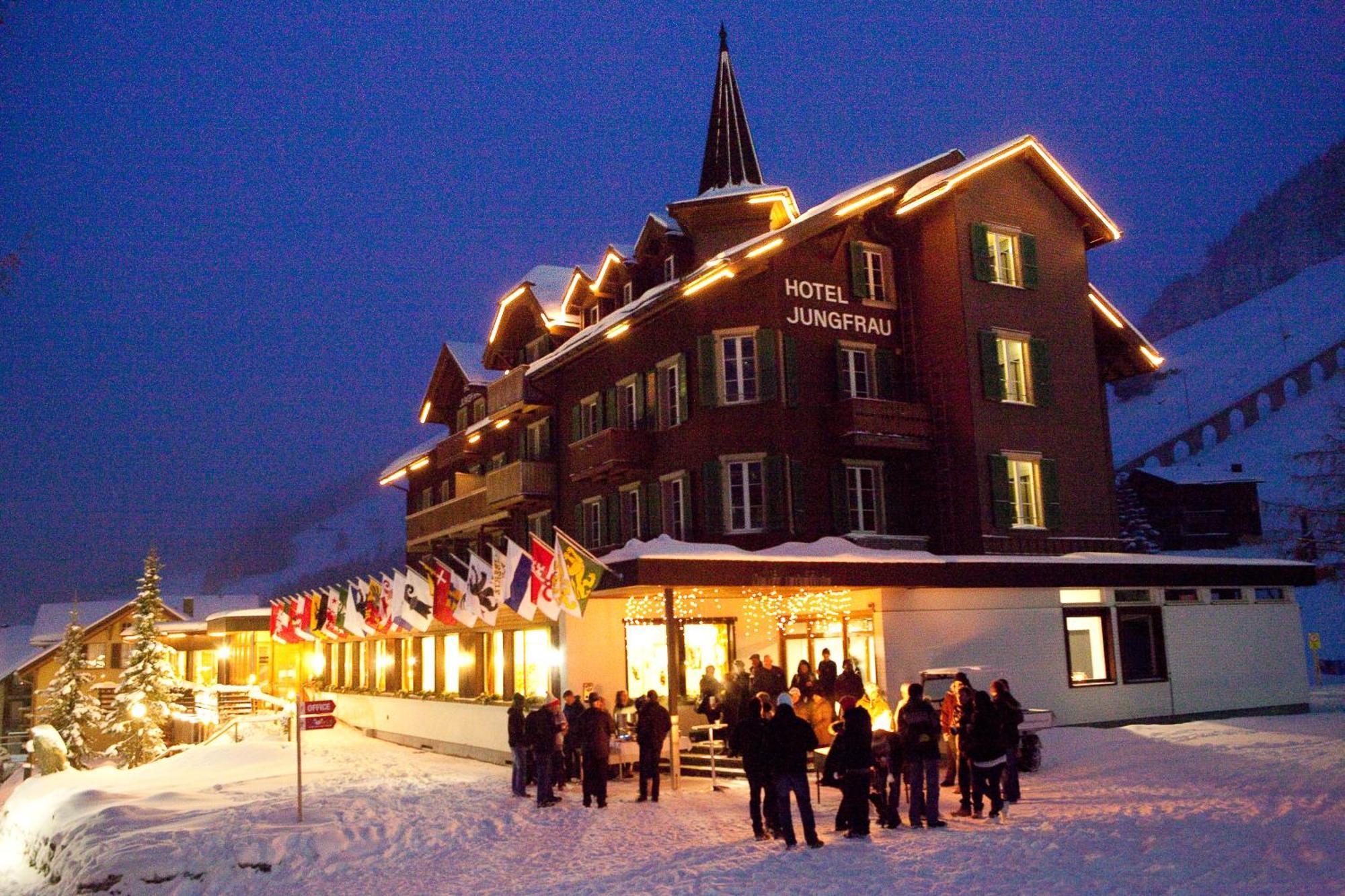 Hotel Jungfrau Muerren Esterno foto